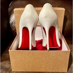 Christian Louboutin So Kate 120mm Geometric studded pumps EU40.5 100% authentic